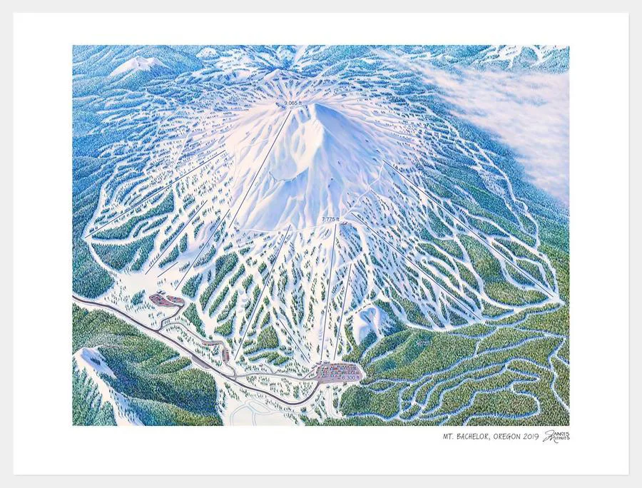 James-Niehues-mt-bachelor-map-print