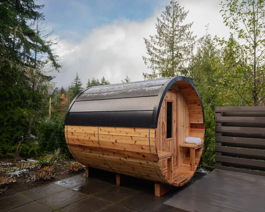 Nootka-Barrel-Sauna