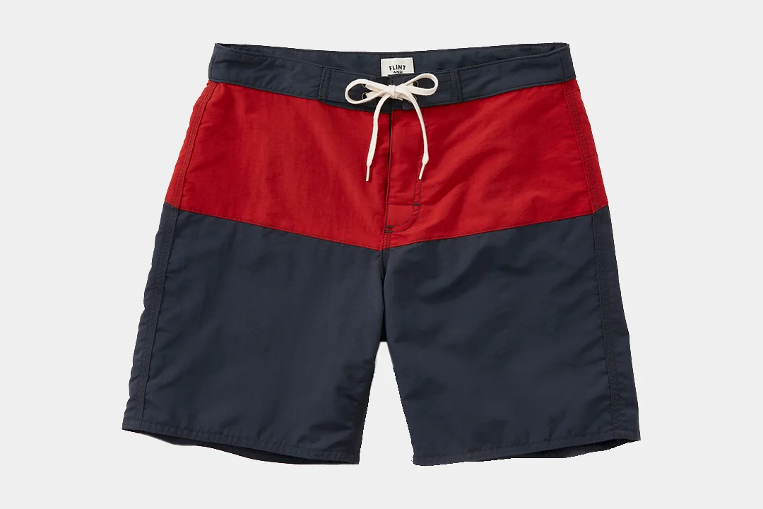 Flint-and-tinder vintage boardshorts gear