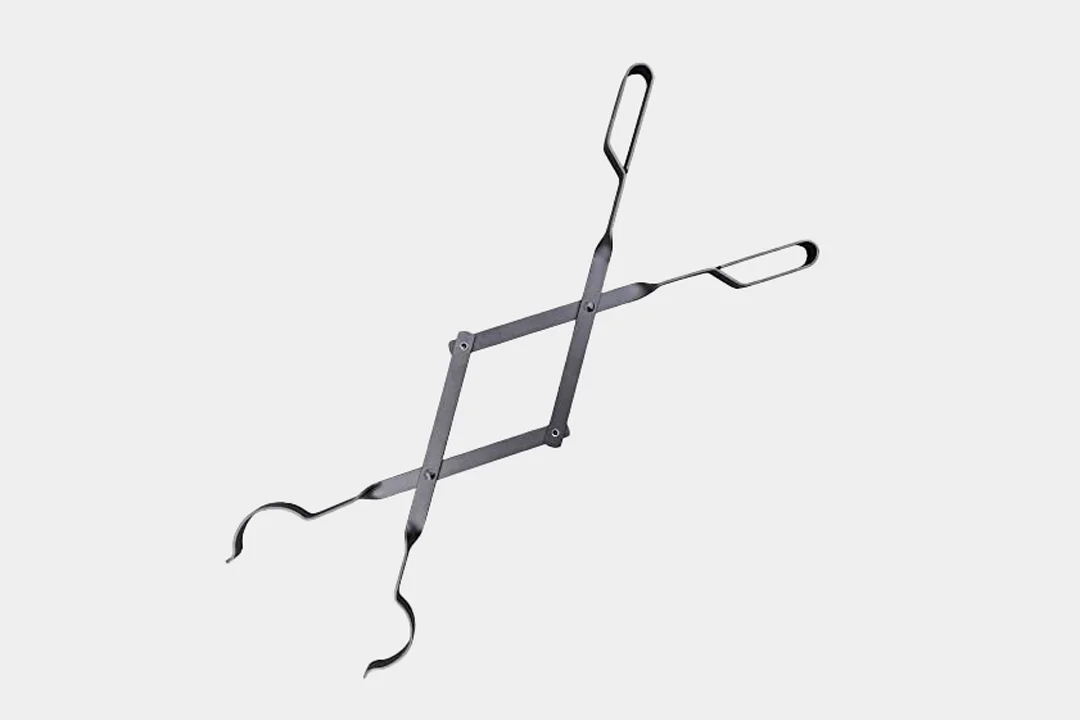 gb-home-collection-heavy-duty-cast-iron-fireplace-tongs-fireplace-accessories