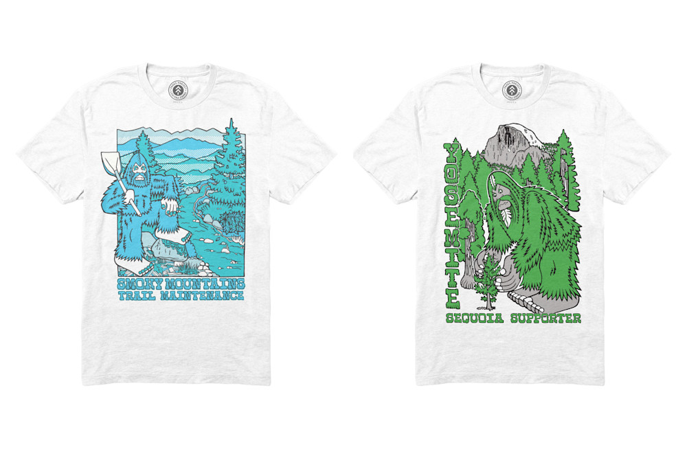 Parks Project Illustrated Graphic Ts | Field Mag