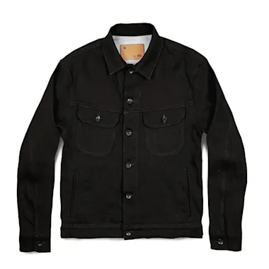 USA Made Long Haul Jacket in Dyneema Denim, $398