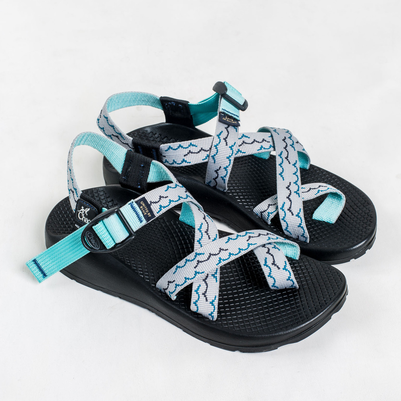 womens blue chacos