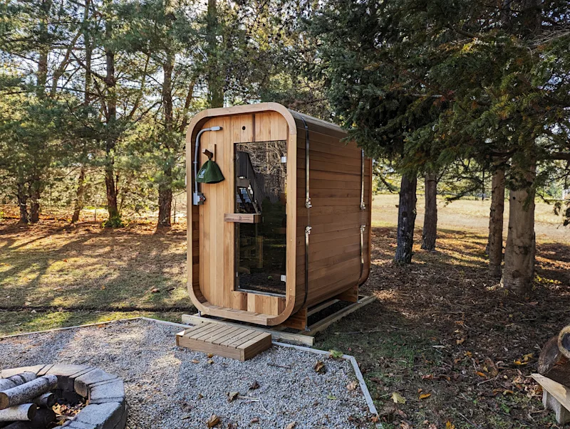 Sauna Build by Kat Englishman