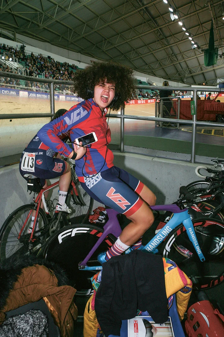 black-champions-in-cycling-rapha-velodrome-warmup