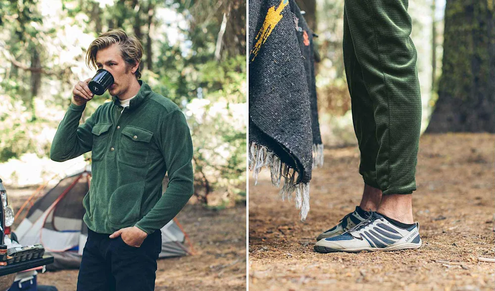 The Most Comfortable Fleece Pants & Jacket for Camping