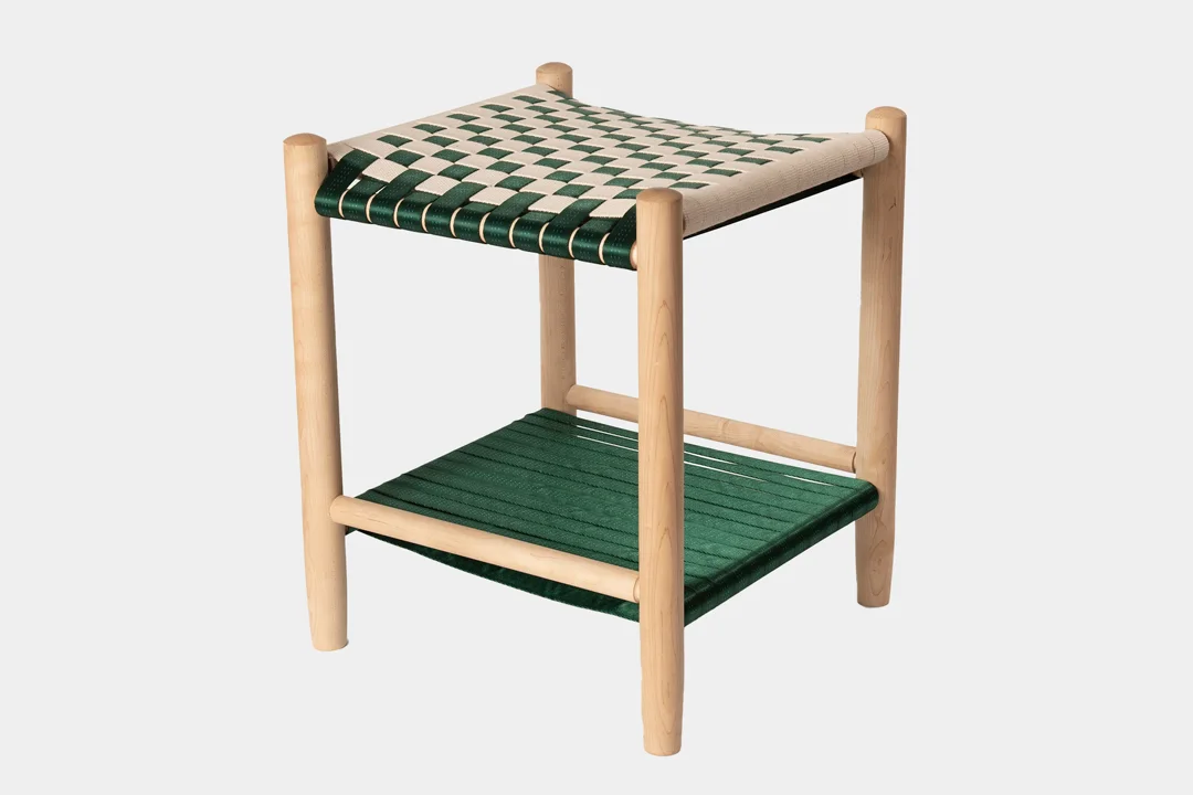 demploi-checker-stool-green