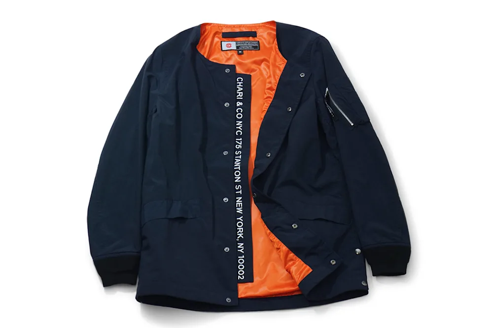 Chari & Co NYC Bomber Light Cycling Jacket