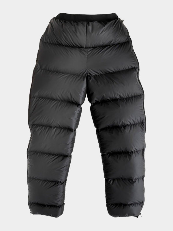 Puffy Insulated Pants Goose Down Pants Windproof Padded Ski