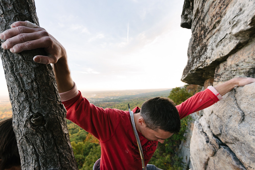 Trad Climbing Shockley’s Ceiling, The Gunks, NY Field Mag