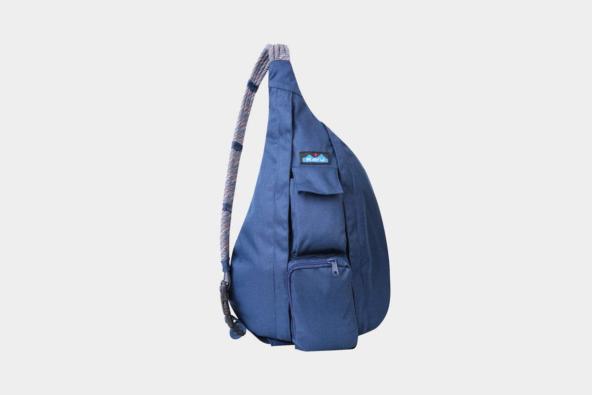 for Men Women Travel Gym Sport Hiking Nylon, Blue LC Prime Sling Bag RFID Blocking Tiny Compact Shoulder Bag 