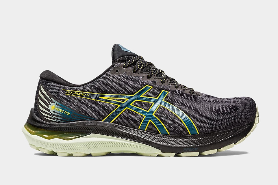 padded running shoes