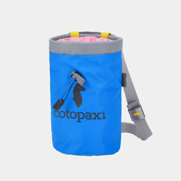 Mini Chalk Bag Climbing for Bouldering Kids and Small Junior Rock Climbers.  Cute Children's Chalk Bucket for Attaching to Harness. S Size