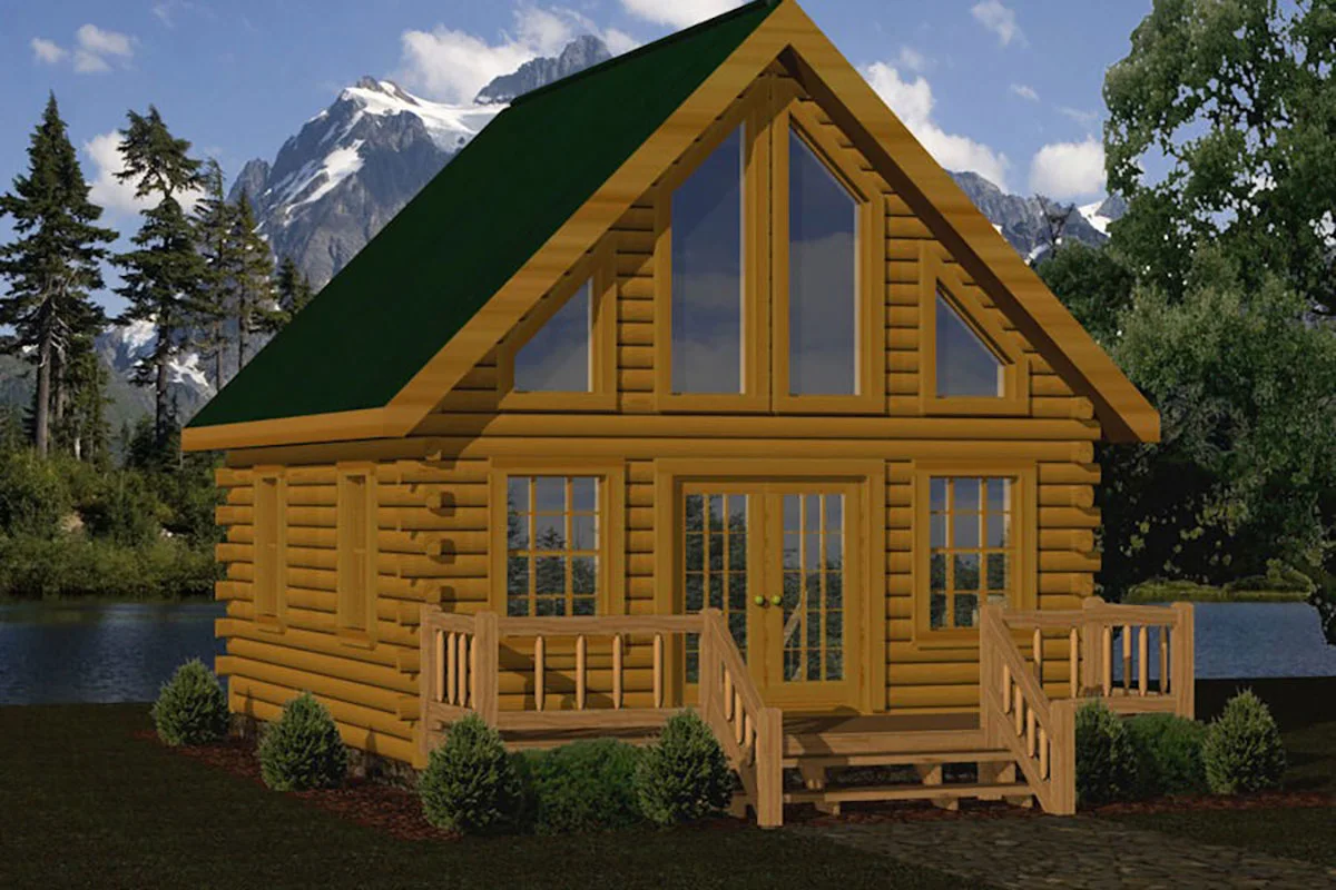 Log-Cabin-Kits-Battle-Creek-Bear-View