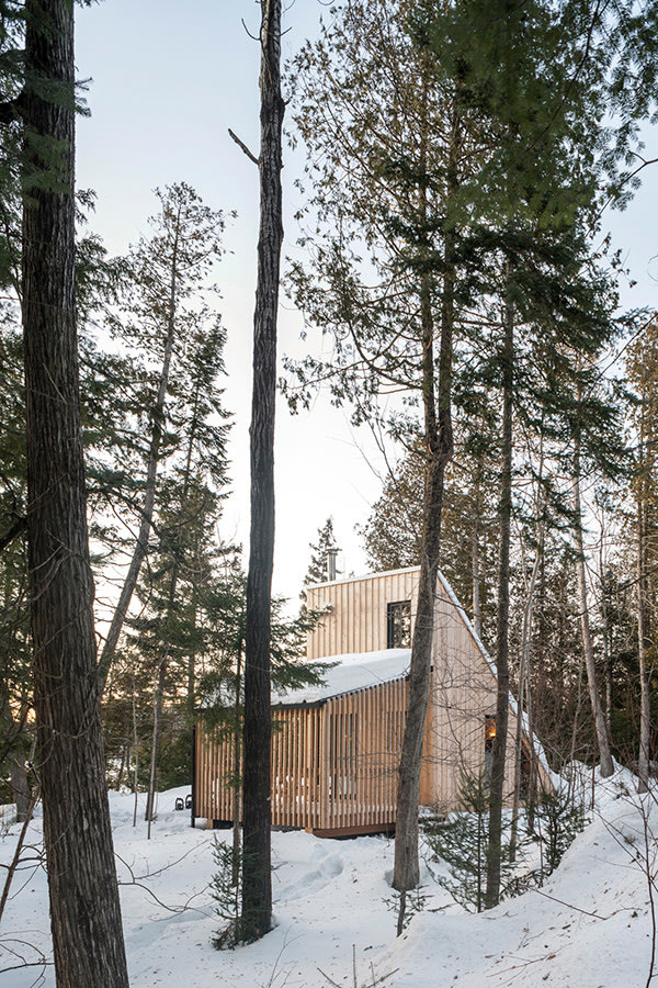 La Pointe Micro Cabin, a Unique Modern A-Frame | Field Mag