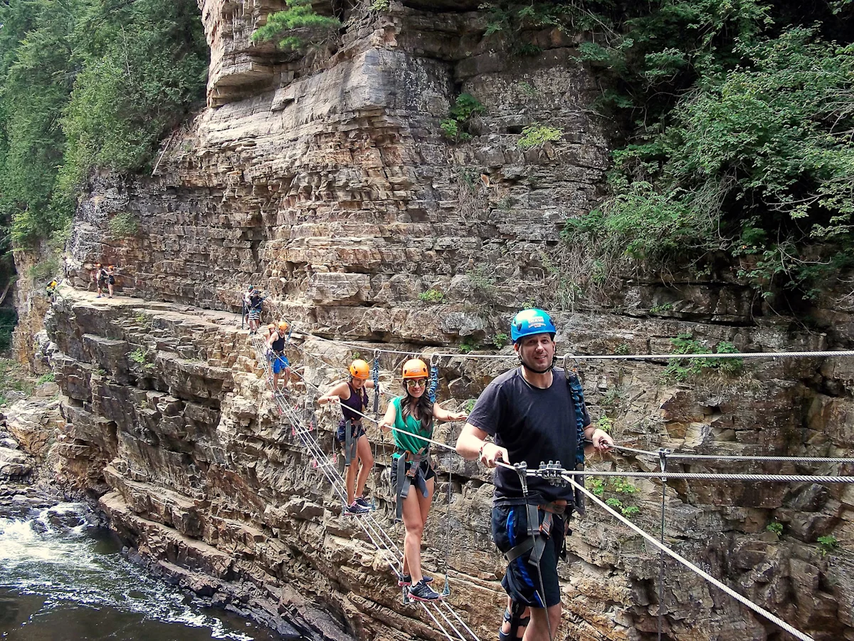 Ausable-Chasm-NY-Via-Ferrata