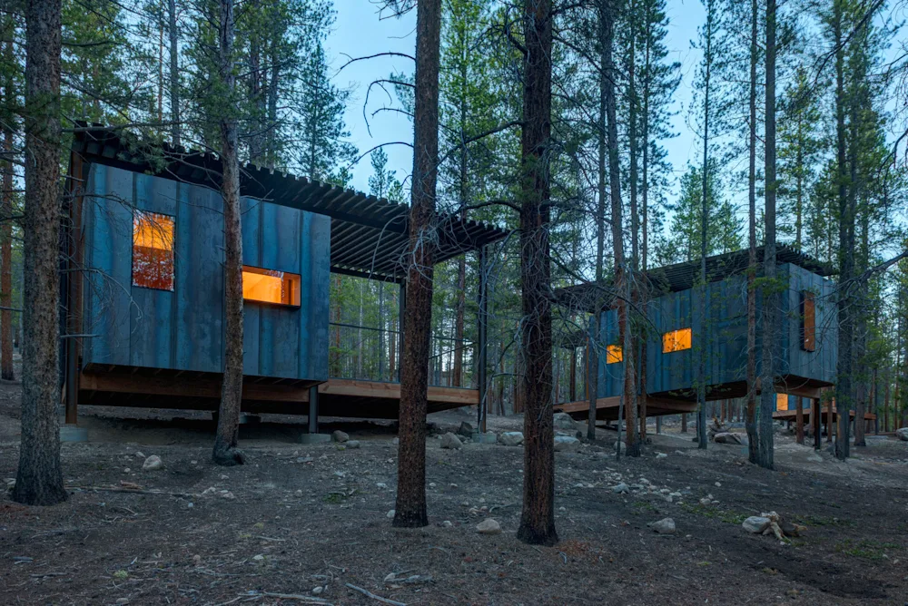 Student-Built Micro Cabins Introduce Youth to the Great Outdoors