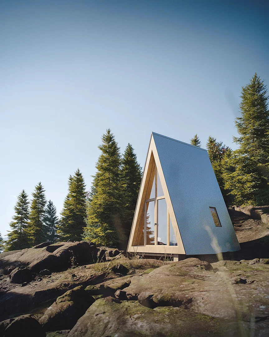 Den-A-Frame-Micro-Cabin-Kit-FieldMag-1