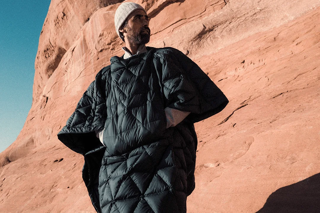 AETHER-Down-Poncho-Man