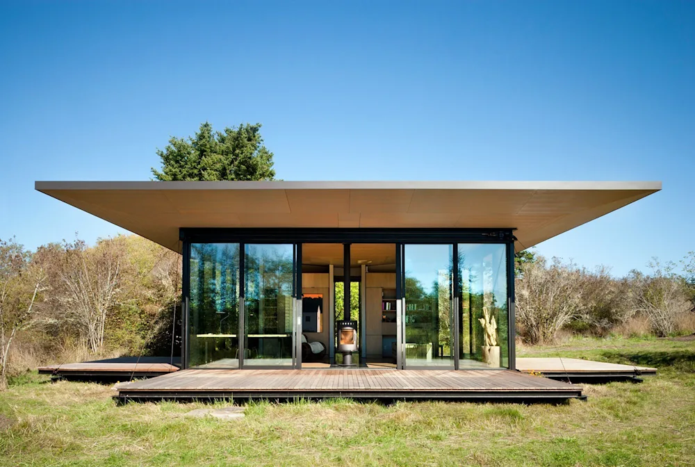 False Bay Writer's Cabin Is a Fortress of Creativity