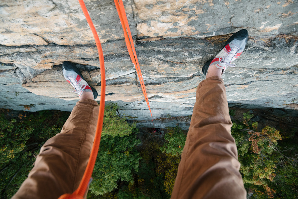 Trad Climbing Shockley’s Ceiling, The Gunks, NY Field Mag
