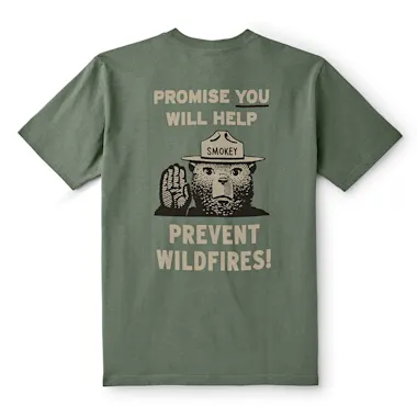 Smokey Bear Short Sleeve T, $45