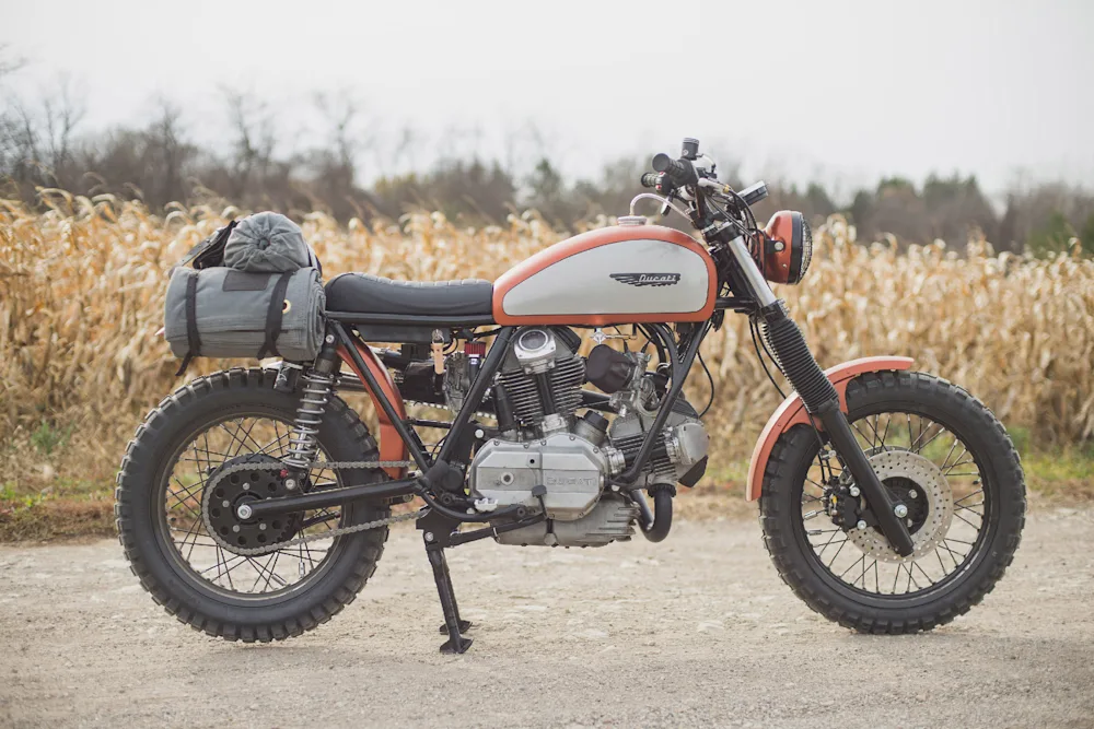 Analog Motorcycles Custom 1975 Ducati Super Scrambler