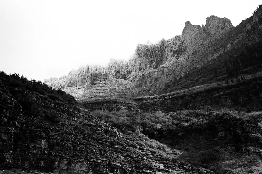 Film Photos From Montana's Legendary Going-to-the-Sun Road