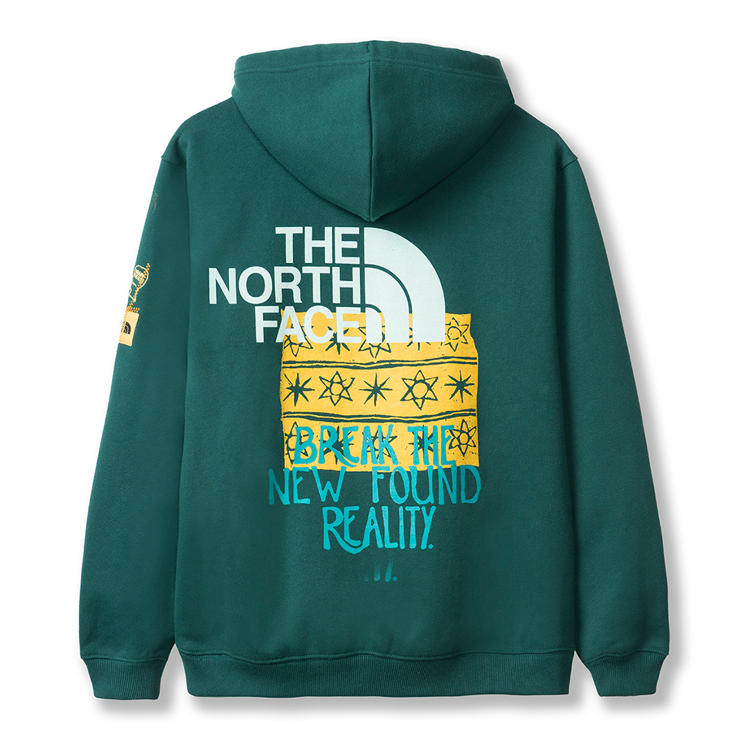 North face store collab hoodie