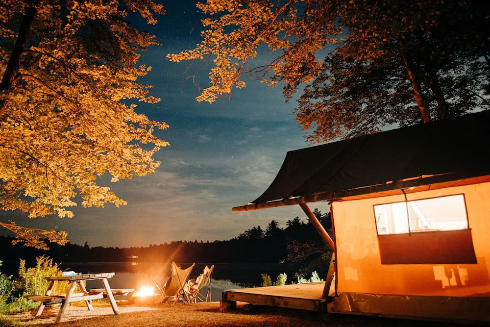 Glamping New Hampshire: 10 Spots for Luxe Camping in the Granite State