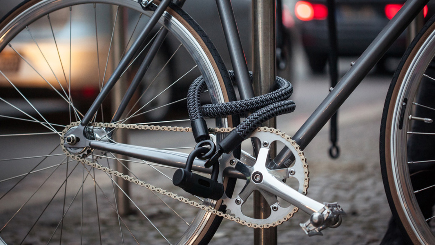 The Bike Lock Made From High Tech Materials This Innovative Bike Lock Used Textile to Protect You Field Mag