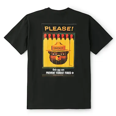 Smokey Bear Short Sleeve T, $45
