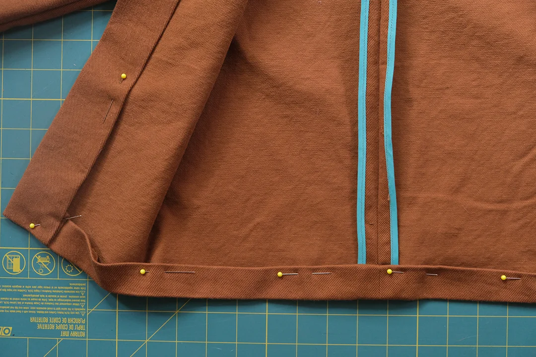 Arveson-Chore-Coat-DIY-Step-6-Hem-and-Binding