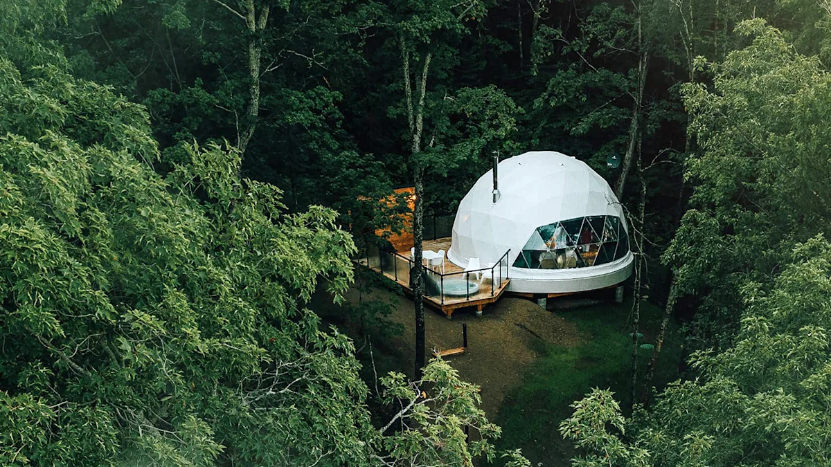 Geodesic-Domes-Fdomes