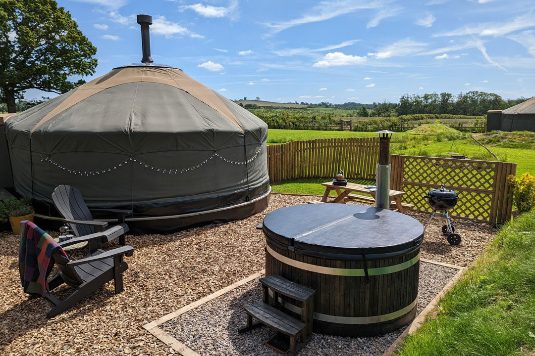 Yurts lake outlet district