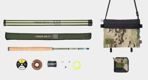 Topo Designs x Tenkara Collab Fly Fishing Kit, 2023
