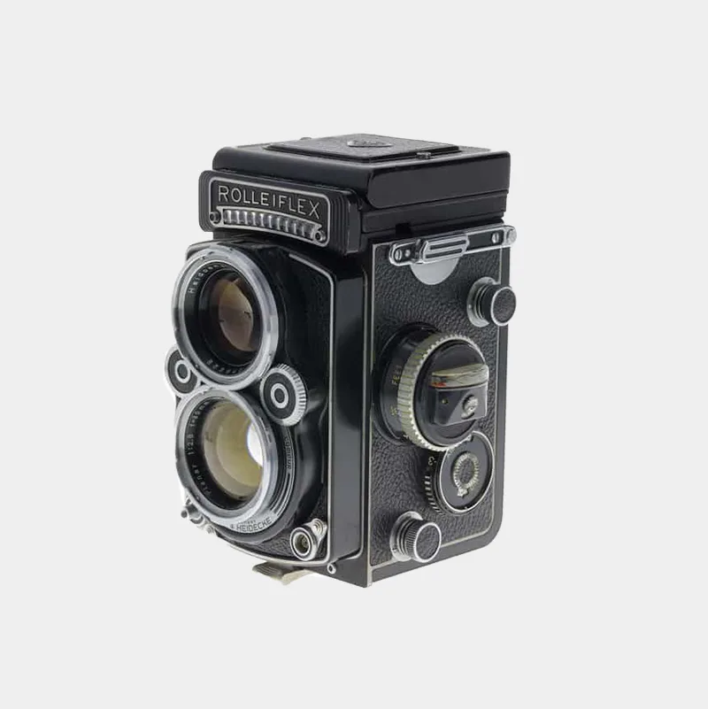 best-medium-format-film-cameras-Rolleiflex-2.8F