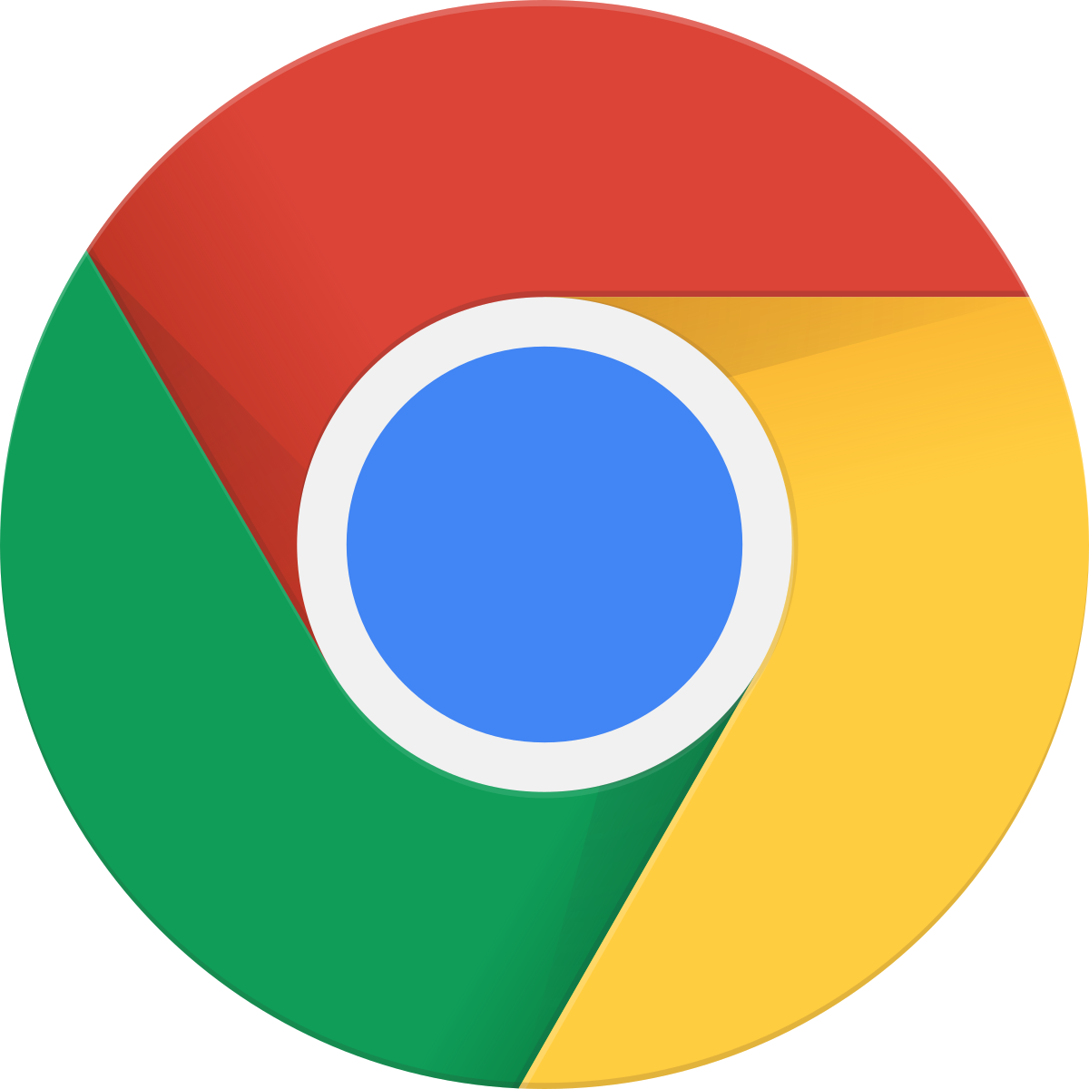 The chrome logo