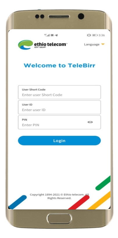 telebirr partner home screen