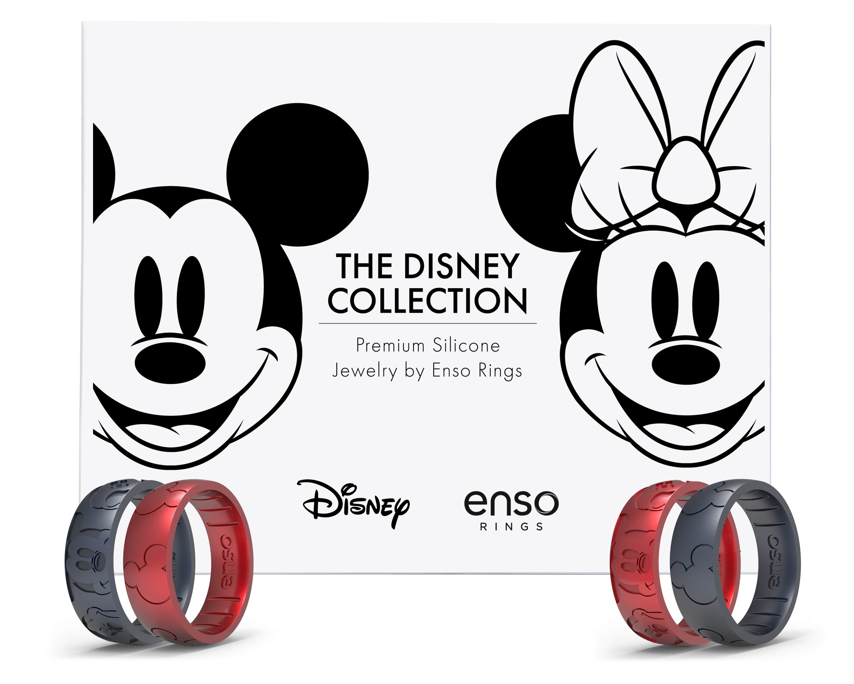 Mickey Mouse Collection Rings and Box