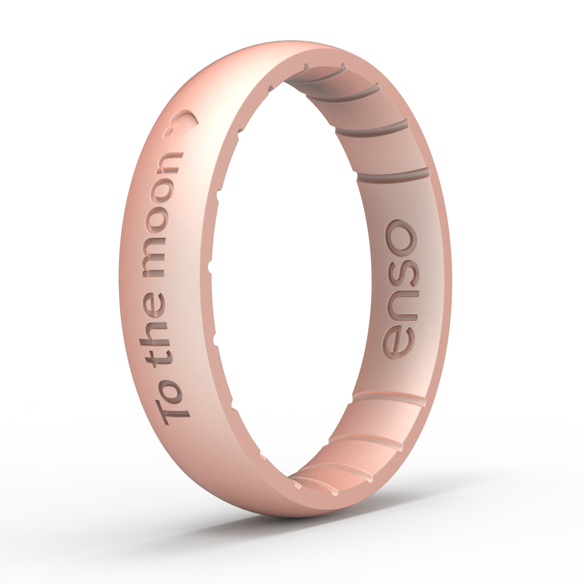 Engraved hot sale enso ring