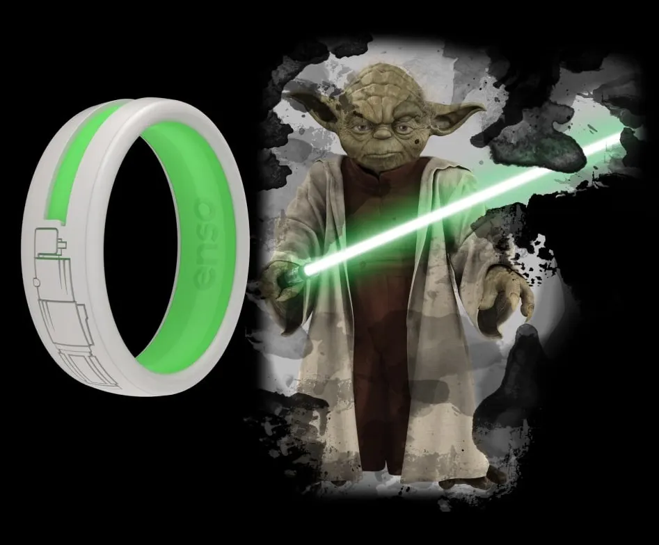 Yoda Star Wars Lightsaber Ring