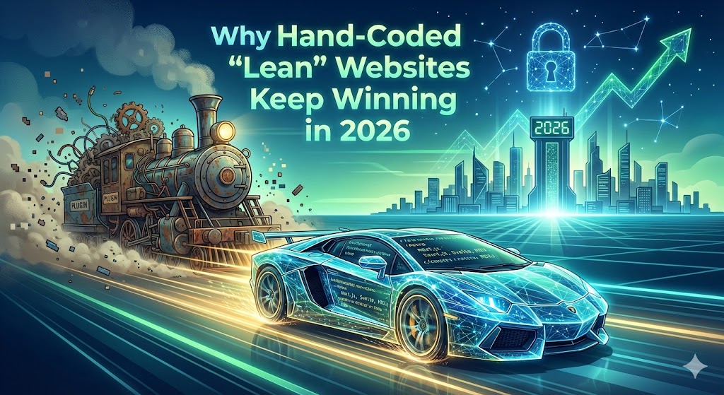 Why Hand-Coded "Lean" Websites are Winning in 2026