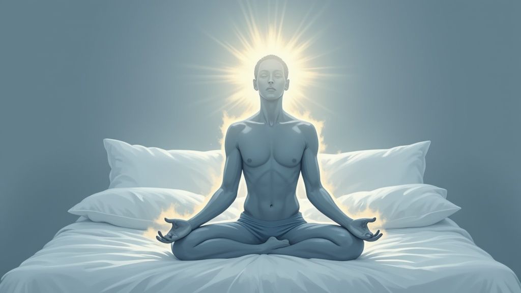 Calm Anxiety at Night for Restful Sleep