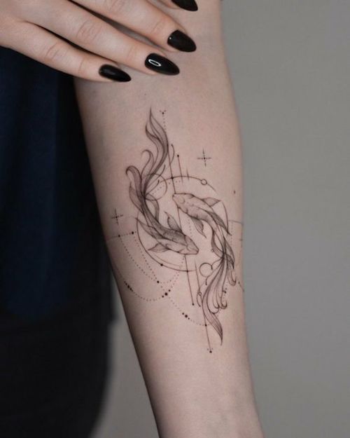 Zodiac Cusps Tattoo Designs, Colored by Wolfrunner6996 on DeviantArt