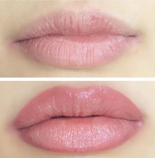 Lip Blush Before & After