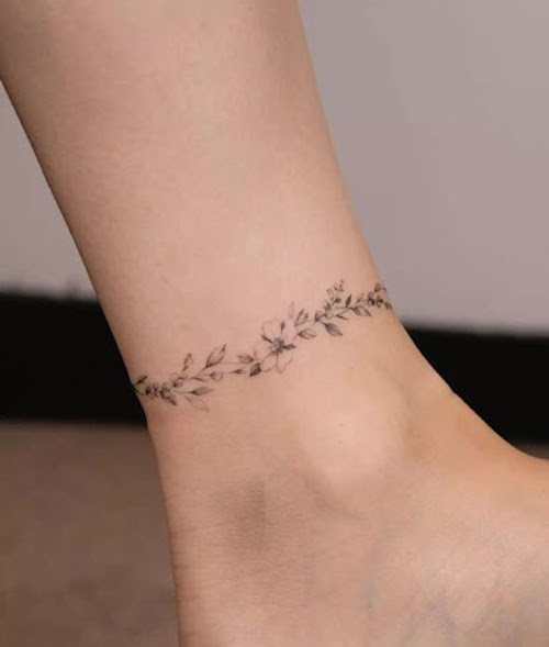 Ankle Tattoo 2