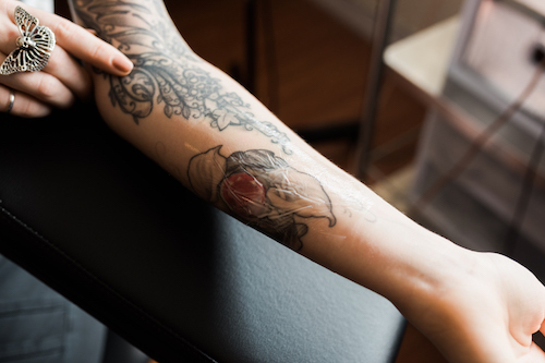 Take care of your new tattoo with these easy steps!