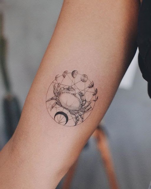 Top 102+ about cancer zodiac tattoo designs latest - in.daotaonec