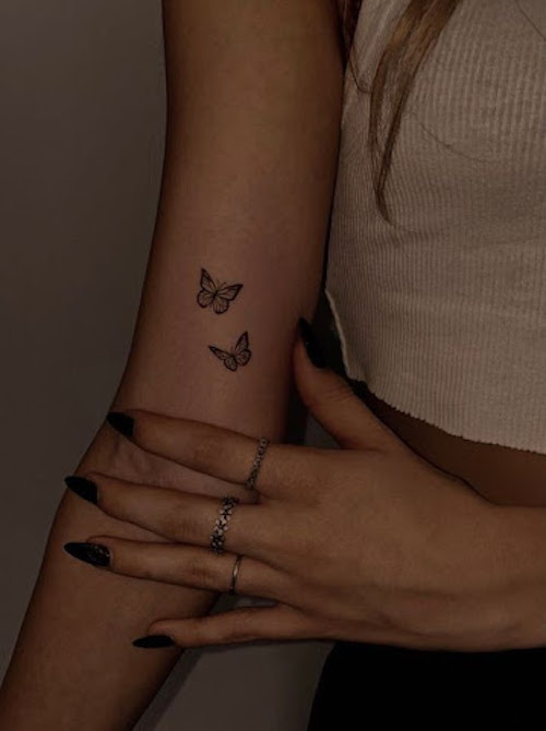 Simple Small Arrow Tattoo On Arm – Truetattoos